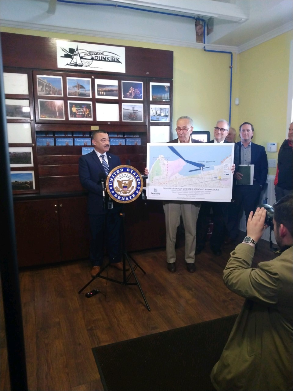 City of Dunkirk details break wall, Central Avenue grants News